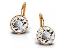 Серьги Swarovski Crystal позолота, арт.СС0012, 255 руб..jpg