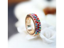 Кольцо с кристаллами Сваровски, арт. КС0002, 220 руб..jpg