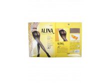 Колготки женские "Alina" &#8470;720 128 руб. Состав: 80% полиамид, 20% эластан. Плотность: 40 Den. Имеются черные и бежевые цвета. В упаковке 5 штук. (в упаковке один цвет, один размер)