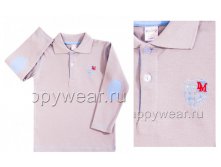 099PK-203014, Рубашка Поло (пике 100% хлопок), 7-8-9-10л, сер., 350руб.jpg