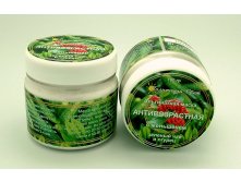 Альгинатная маска АНТИВОЗРАСТНАЯ ( зеленый чай и огурец ) 100 гр - 170+% с женьшенем.jpg