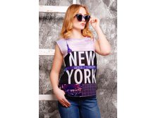 Футболка Classic (New York) (белый принт) FashionUP 575 р.jpg