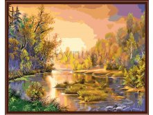 Закат на реке Артикул: GL8024 520 руб