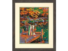 Набор для раскрашивания DIMENSIONS арт.DMS-73-91468 Золотой пруд (акрил) 28х36 см. 734,4 руб.jpg