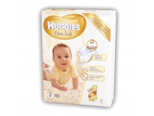 4005, HUGGIES Elite Soft  3/80   (5-9) - 1042 .