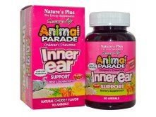 Nature's Plus, Source of Life, Animal Parade, Children's Chewable Inner Ear Support, Natural Cherry Flavor, 90 Animals