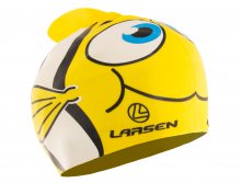 Шапочка плавательная Larsen LSC10 ,силикон, Рыбка (333).jpg