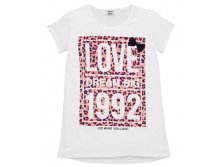Комплект: футболка + леггинсы  леопард "Love Dream Big" 128 134/140 146/152 158/164