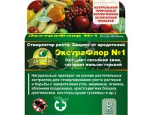 ЭкстраФлор &#8470;1 (для стимулирования роста и борьбы с вредителями) (упаковка - 3шт). 307,36 руб.jpg