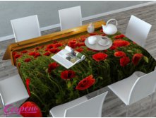 Скатерть "Природа на закате" 02161-СК-ГБ-003  габардин 145*120