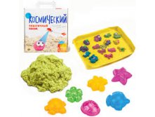 Набор ДТ Космический песок Желтый 2 кг. песочница и формочки 1012,40 р..jpg
