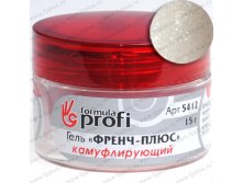 2 ФАЗА ГЕЛЬ ФРЕНЧ ПЛЮС БЕЛЫЙ ПЕРЛАМУТРОВЫЙ 15Г, АРТ.5412-15.jpg