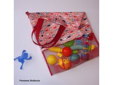 Сумка детская для песочницы "Кошки"