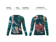 16183 - свитер - green - 60 евро