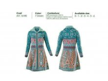 16180 - пальто - green - 93 евро