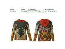 16225 - жакет - orange - 58 евро