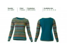 16207 - свитер - green - 43 евро