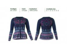 16157 - кардиган - purple - 54 евро