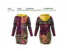 16234 - пальто - мультиколор - 83 евро