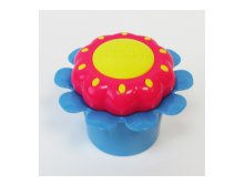 РАСЧЕСКА ДЛЯ ВОЛОС TANGLE TEEZER (ТАНГ ТИЗЕР) MAGIC FLOWERPOT СИНЕ-ОРАНЖЕВАЯ &#8470;4