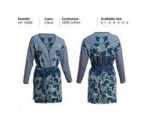 16226 - свитер - blue 64 евро