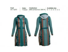 16272 - пальто - green  89евро