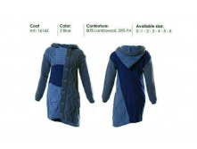 16162 - пальто - blue - 96 евро