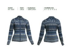 16231 - жакет - blue 64евро