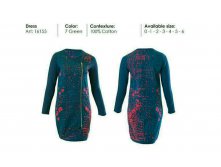 16155 - платье - green - 62 евро