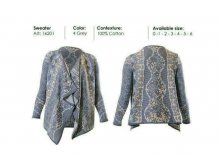 16201 - свитер - grey - 71 евро