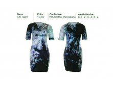 16221 - платье - grey - 40 евро