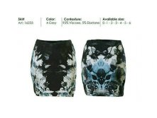 16233 - юбка - grey - 22 евро