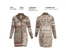 16259 - пальто - pink - 74 евро