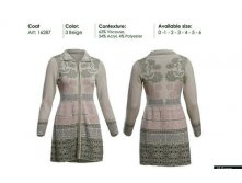 16287 - пальто - beige - 91 евро