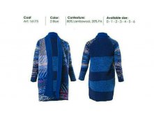 16175 - пальто - blue - 81 евро