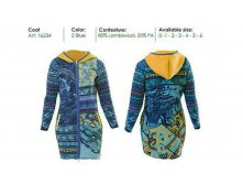 16234 - пальто - blue - 83 евро