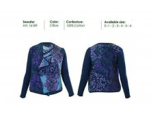 16189 - свитер - blue - 61 евро