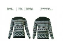 16158 - свитер - grey - 50 евро