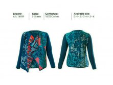 16189 - свитер - green - 61 евро