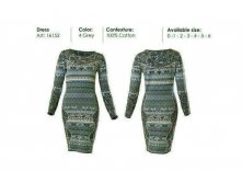 16152 - платье - grey - 48 евро