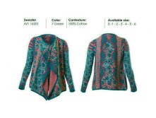 16201 - свитер - green - 71 евро