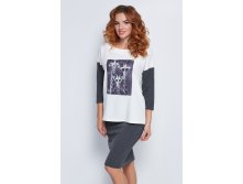 Блузка B3906 оптом Артикул: B3906 . Размер: 44-54 Оптовая цена: 1 190 руб