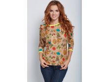 Блузка B3719 оптом Артикул: B3719 . Размер: 44-52 Оптовая цена: 1 250 руб