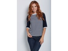 Блузка B3724 оптом Артикул: B3724 . Размер: 44, 48 ,52 Оптовая цена: 860 руб.