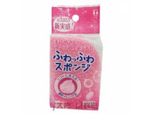 10622tw TOWA Губка мягкая для бережного мытья посуды, розовая 133,00.jpg