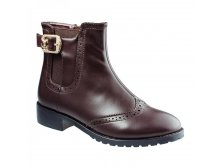 82-41-G Сапоги девоч. 33-38 т.коричневый (8)