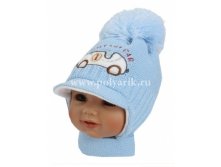 Комплект с шарфом (подклад флис) - 0801, 280 руб.