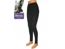 Подростковые тёплые легинсы Dover 979 чёрные XS-M на меху и флисе 221 руб