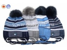 Шапка детская ДВОЙНАЯ , Мех - FM-15, 156 руб.