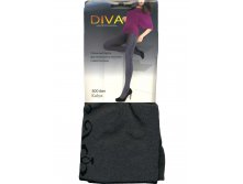 Женские колготки Diva Superfashion 8823 Kalya 500 Den серые S-XL 155 ру